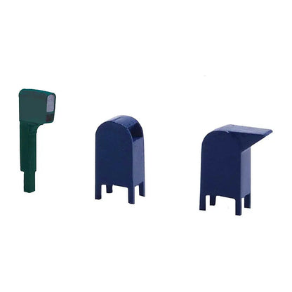 Walthers SceneMaster 949-4184 HO Roadside & City Mailboxes Kit