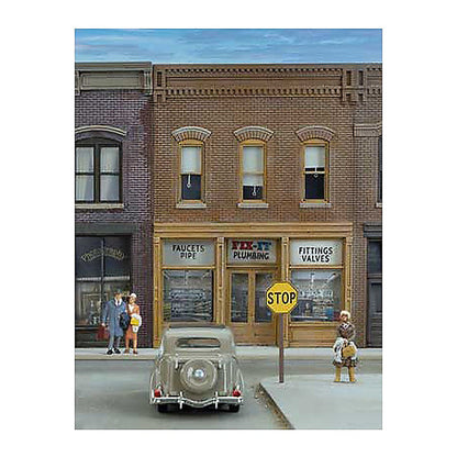 Walthers SceneMaster 4211 HO Stop Signs pkg(10) Yellow
