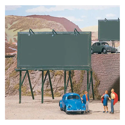Walthers SceneMaster 949-4250 HO Plain Billboards Kit pkg(3)