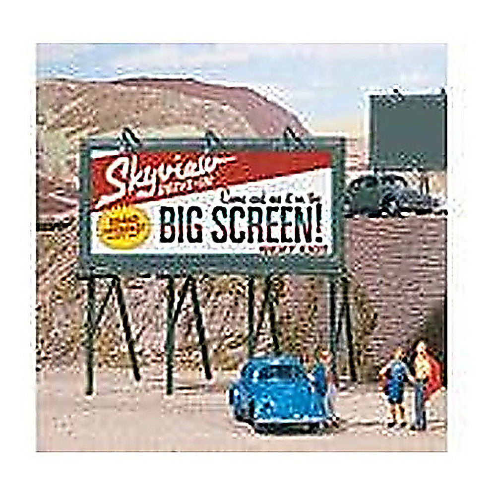 Walthers SceneMaster 949-4251 HO Cruisin' Roadside Billboards pkg(3)