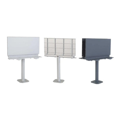 Walthers SceneMaster 949-4252 HO Modern Single-Post Billboard Kit