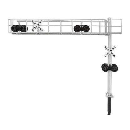 Walthers SceneMaster 4330 HO Cantilever Crossing Signal 2-Lane