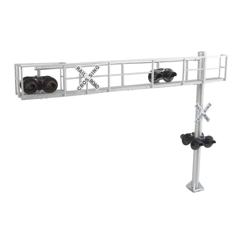 Walthers SceneMaster 4330 HO Cantilever Crossing Signal 2-Lane