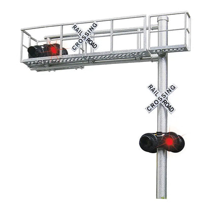 Walthers SceneMaster 4331 HO Cantilever Crossing Signal Single