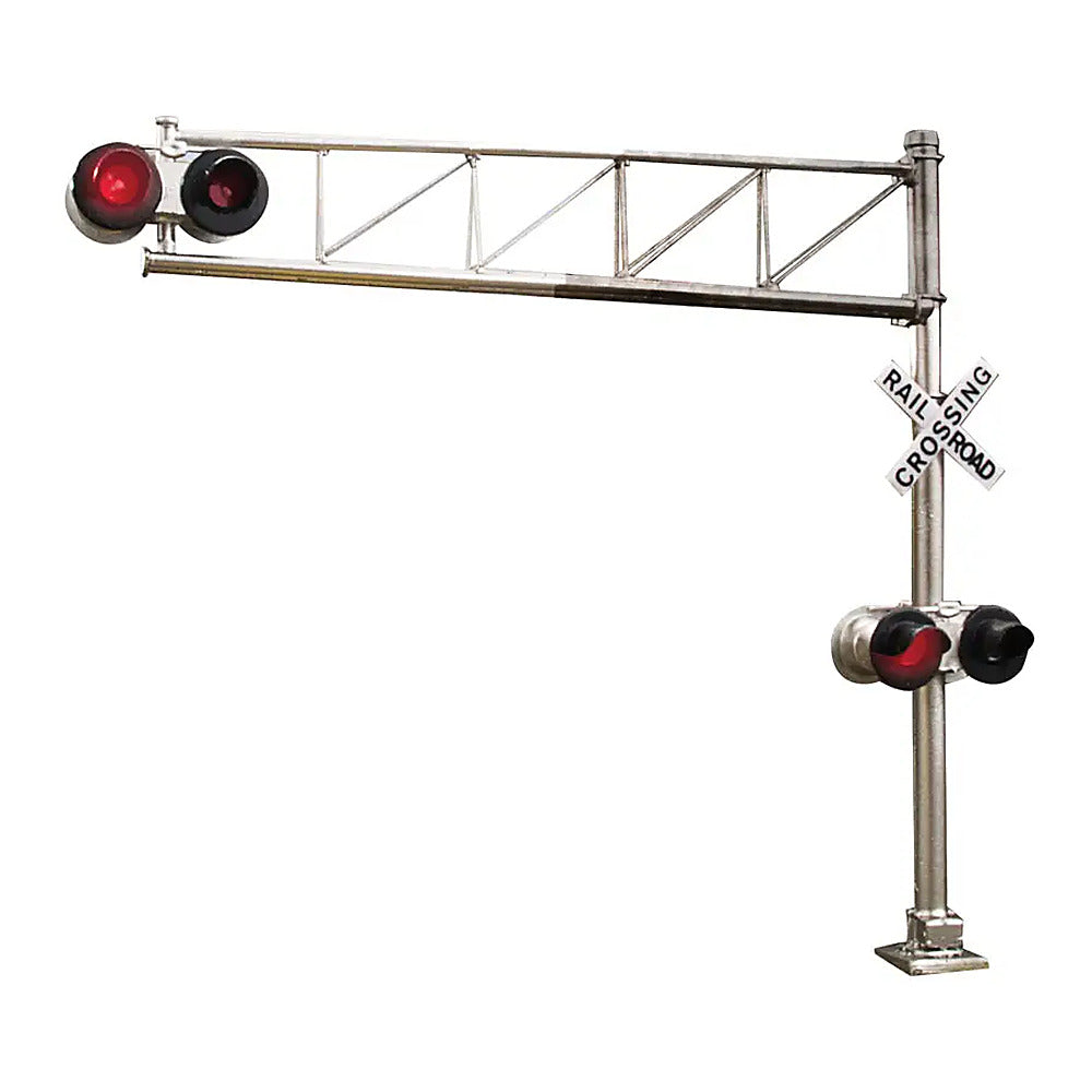 Walthers SceneMaster 4332 HO Post-1960s Cantilever Signal Single