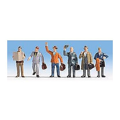 Walthers SceneMaster 949-6024 HO Business Travelers pkg(6)