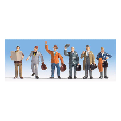 Walthers SceneMaster 949-6024 HO Business Travelers pkg(6)