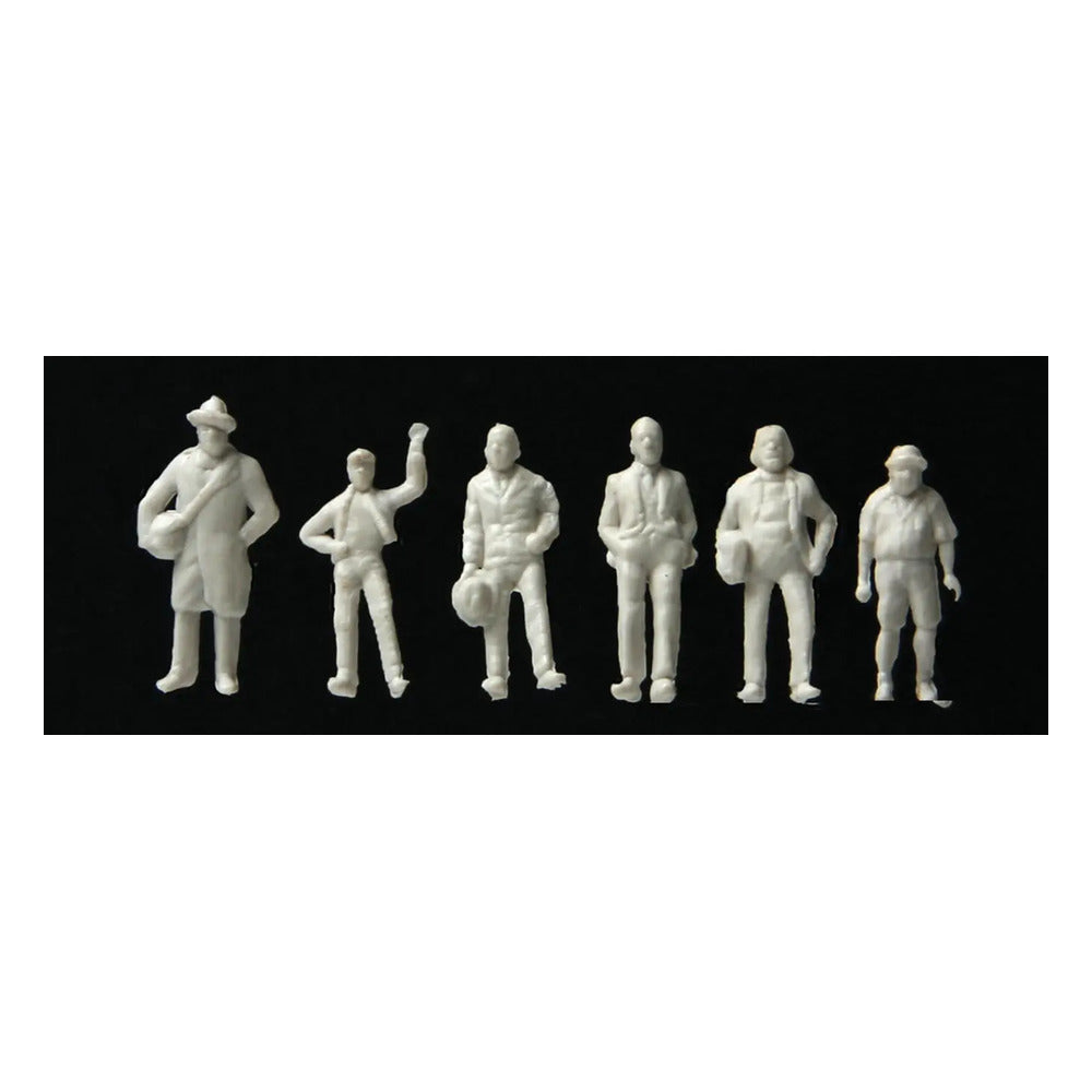 Walthers SceneMaster 949-6053 HO Standing & Walking Figures pkg(72)