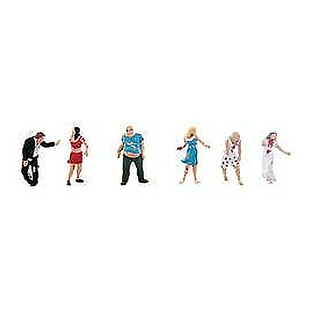 Walthers SceneMaster 949-6080 HO Zombies Figures pkg(6)