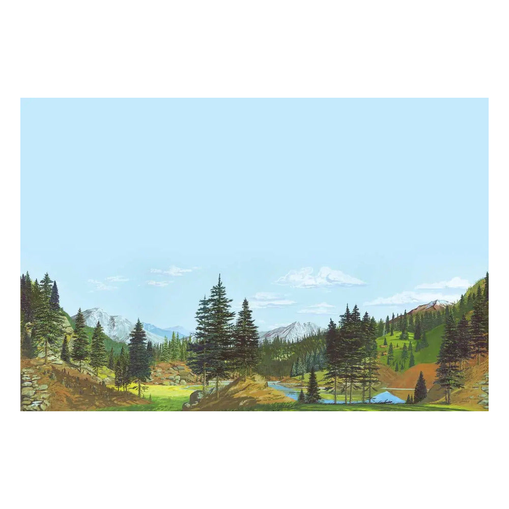 Walthers SceneMaster 949-702 HO Background Scene - Tall Timber