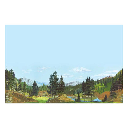Walthers SceneMaster 949-702 HO Background Scene - Tall Timber