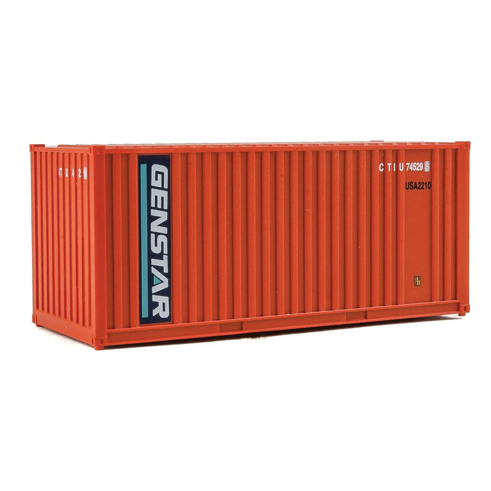 Walthers SceneMaster 8003 HO 20' Container Genstar
