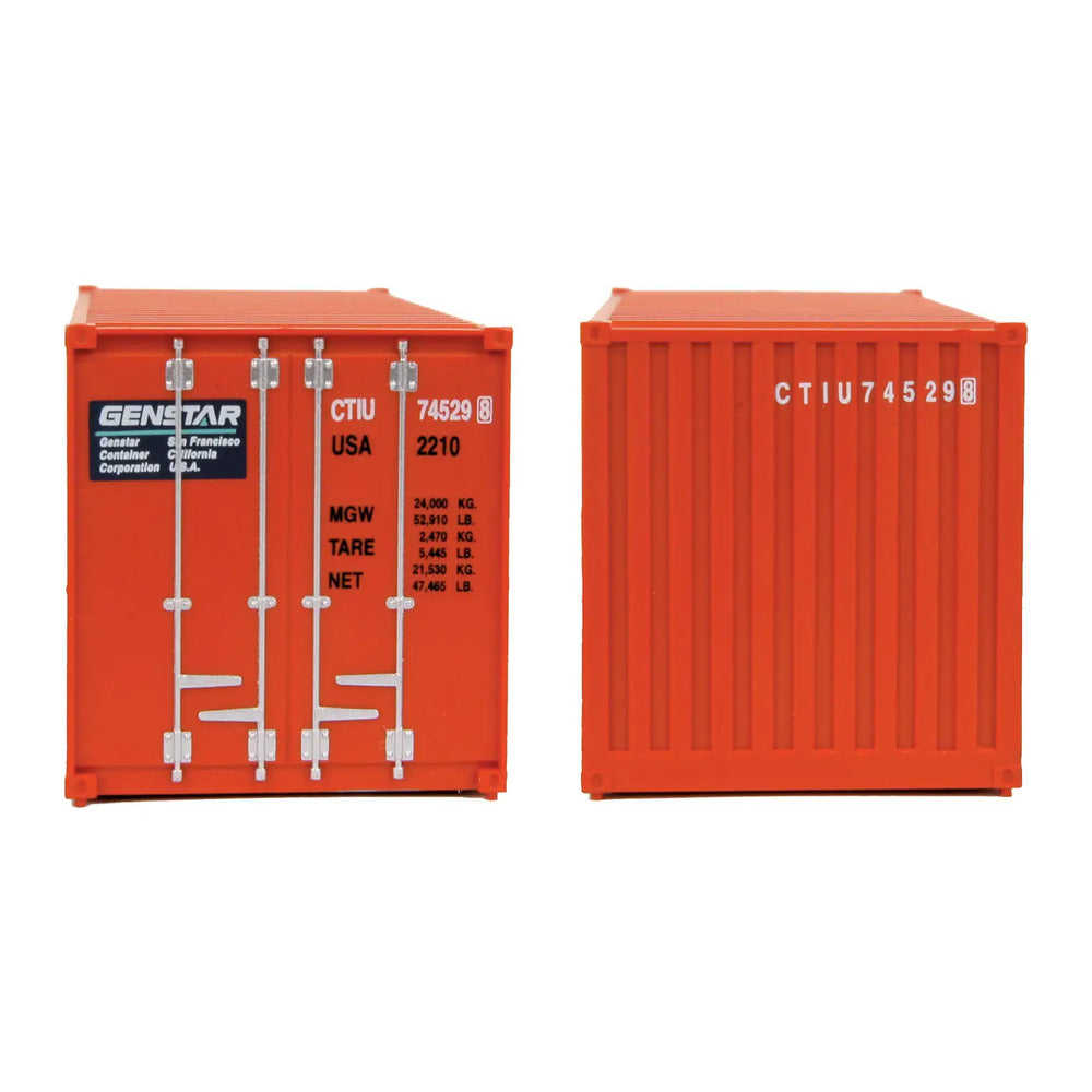 Walthers SceneMaster 8003 HO 20' Container Genstar