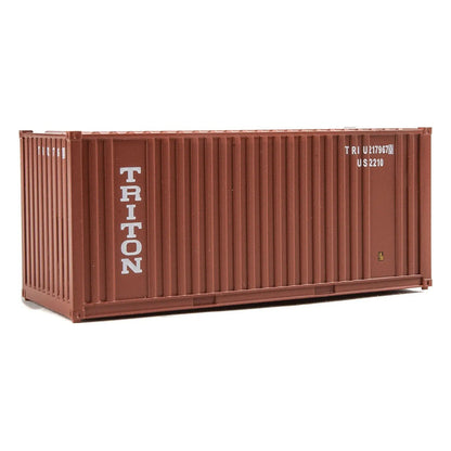 Walthers SceneMaster 8004 HO 20' Container Triton