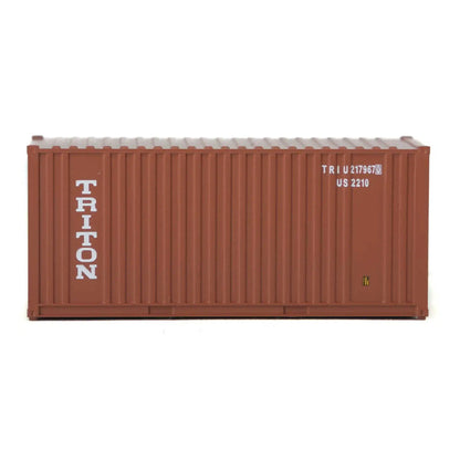 Walthers SceneMaster 8004 HO 20' Container Triton