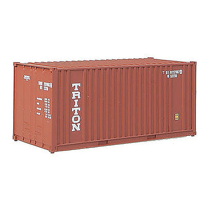 Walthers SceneMaster 8004 HO 20' Container Triton