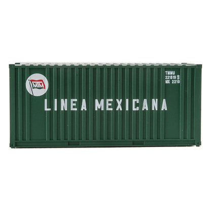 Walthers SceneMaster 949-8008 HO 20' Container Linea Mexicana