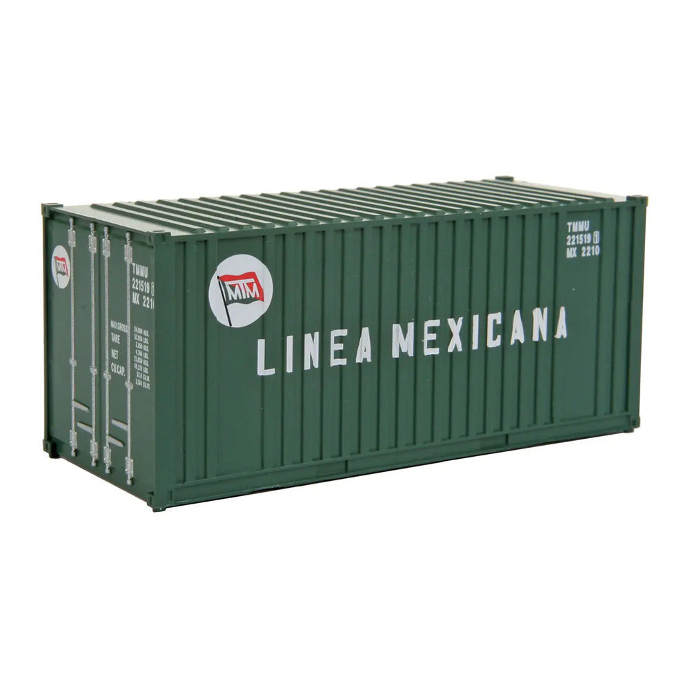 Walthers SceneMaster 949-8008 HO 20' Container Linea Mexicana