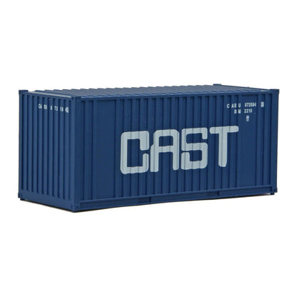 Walthers SceneMaster 8009 HO 20' Container CAST