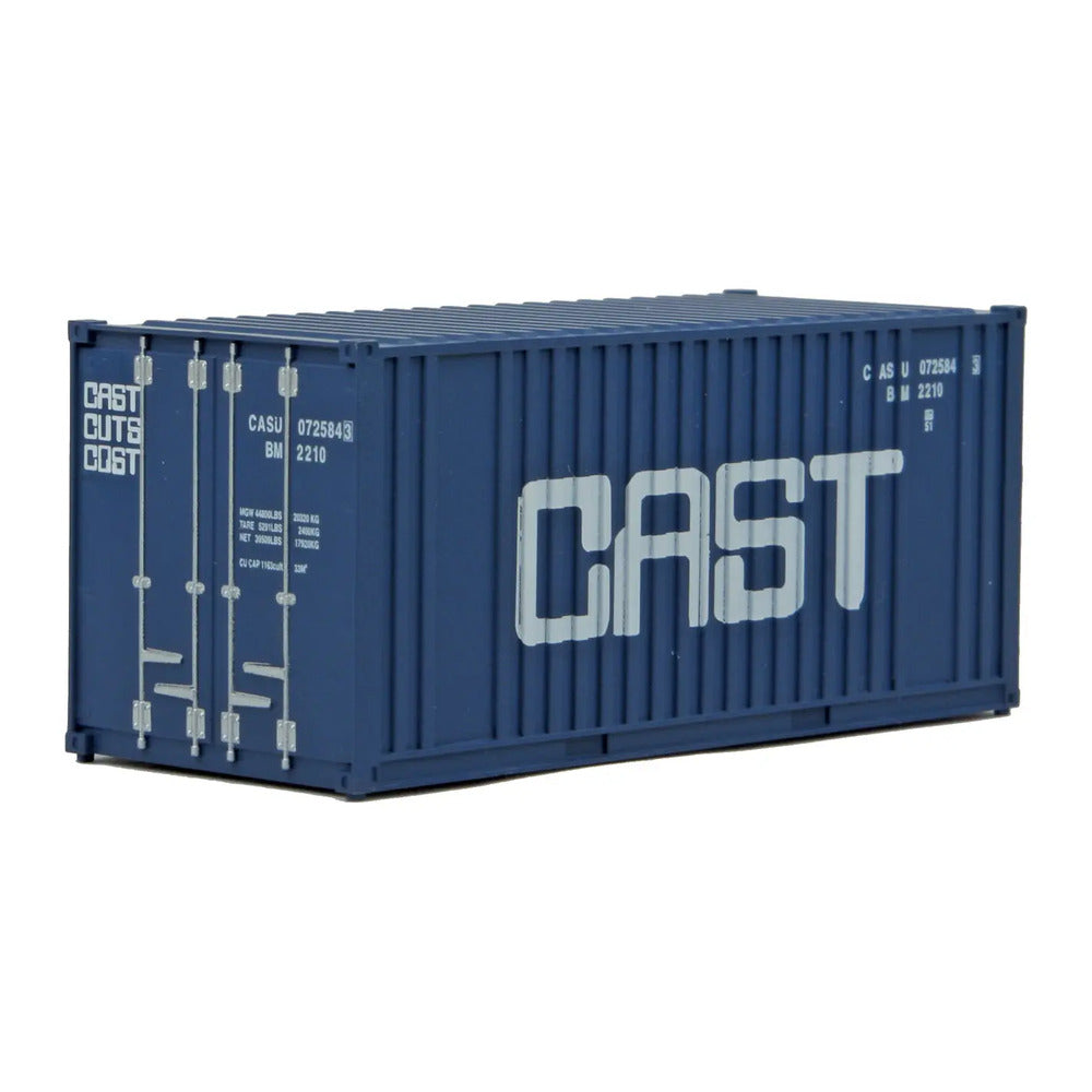 Walthers SceneMaster 8009 HO 20' Container CAST