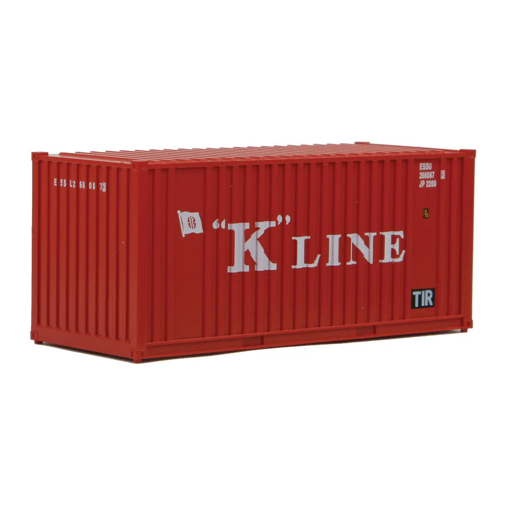 Walthers SceneMaster 949-8013 HO 20' Container K-Line