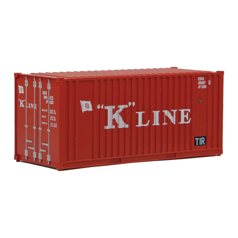 Walthers SceneMaster 949-8013 HO 20' Container K-Line