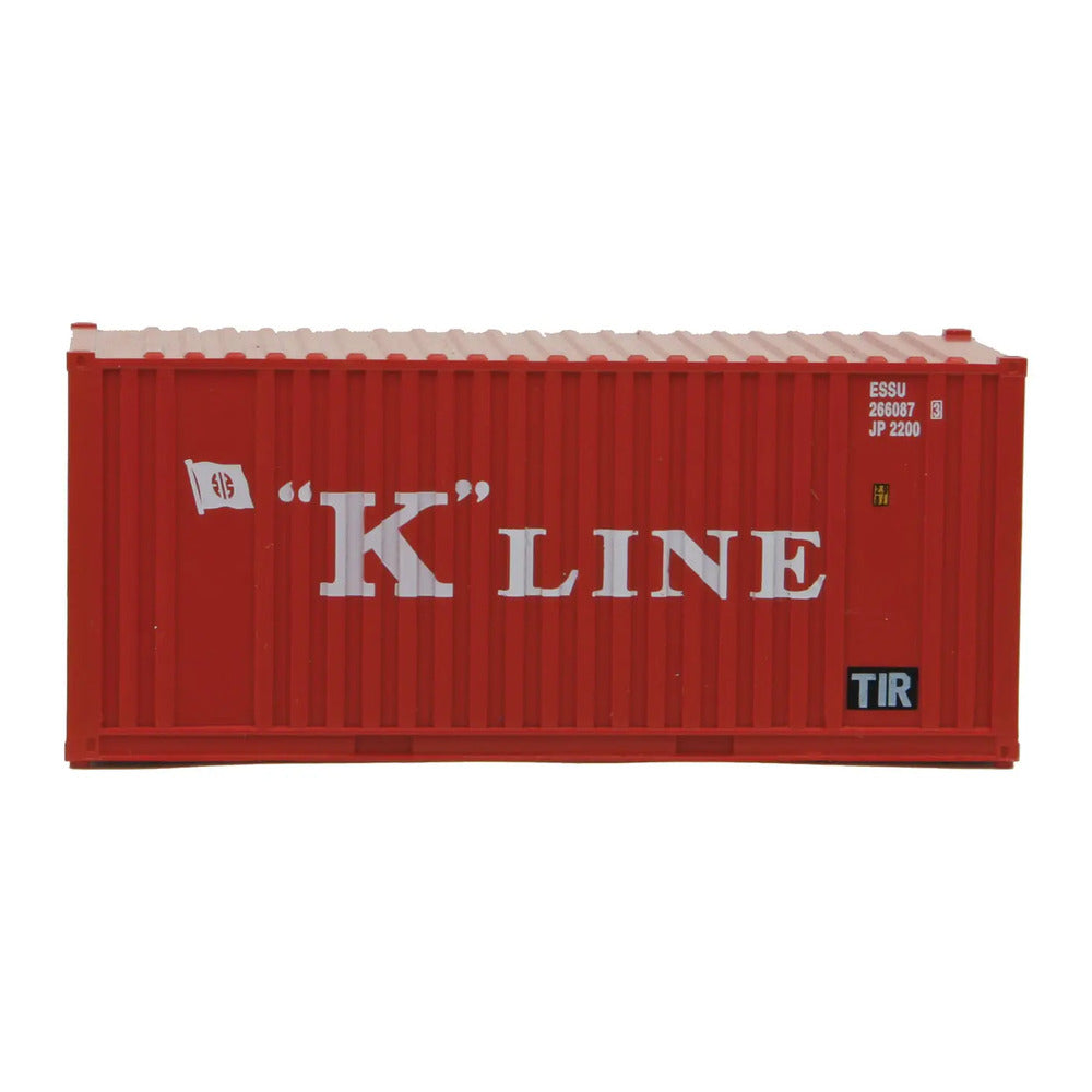 Walthers SceneMaster 949-8013 HO 20' Container K-Line