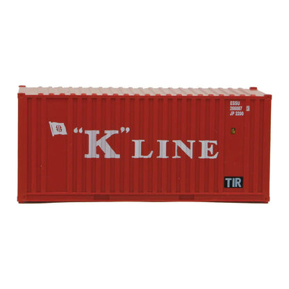 Walthers SceneMaster 949-8013 HO 20' Container K-Line