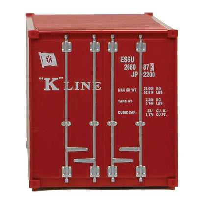 Walthers SceneMaster 949-8013 HO 20' Container K-Line