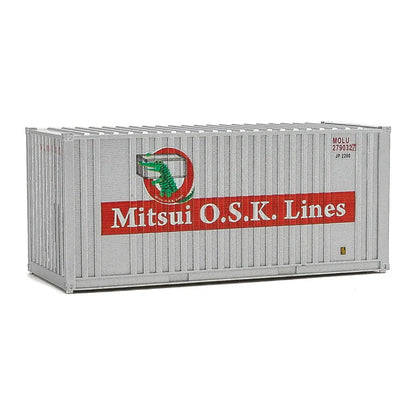 Walthers SceneMaster 8014 HO 20' Container Mitsui OSK