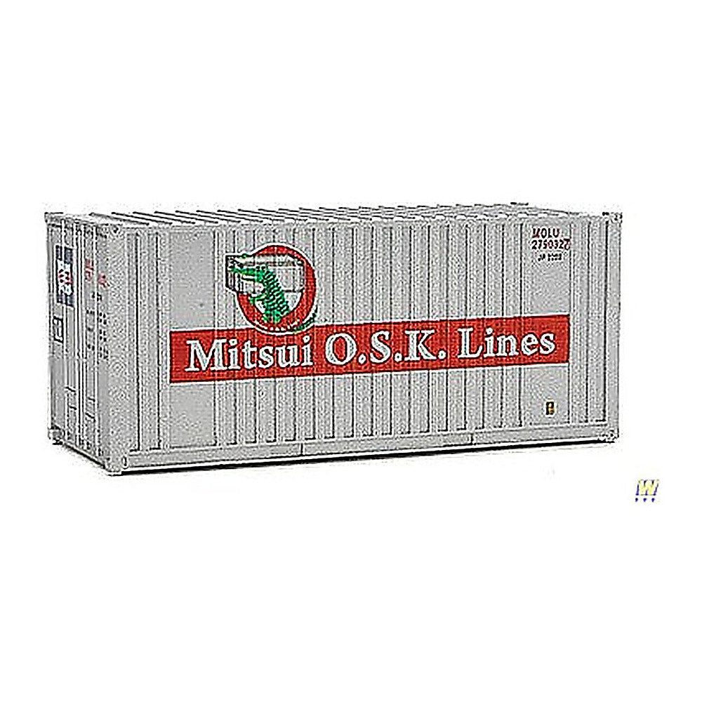 Walthers SceneMaster 8014 HO 20' Container Mitsui OSK