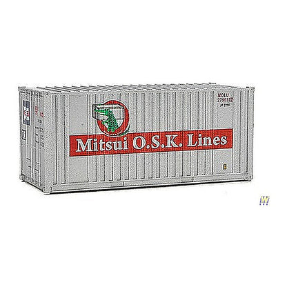 Walthers SceneMaster 8014 HO 20' Container Mitsui OSK