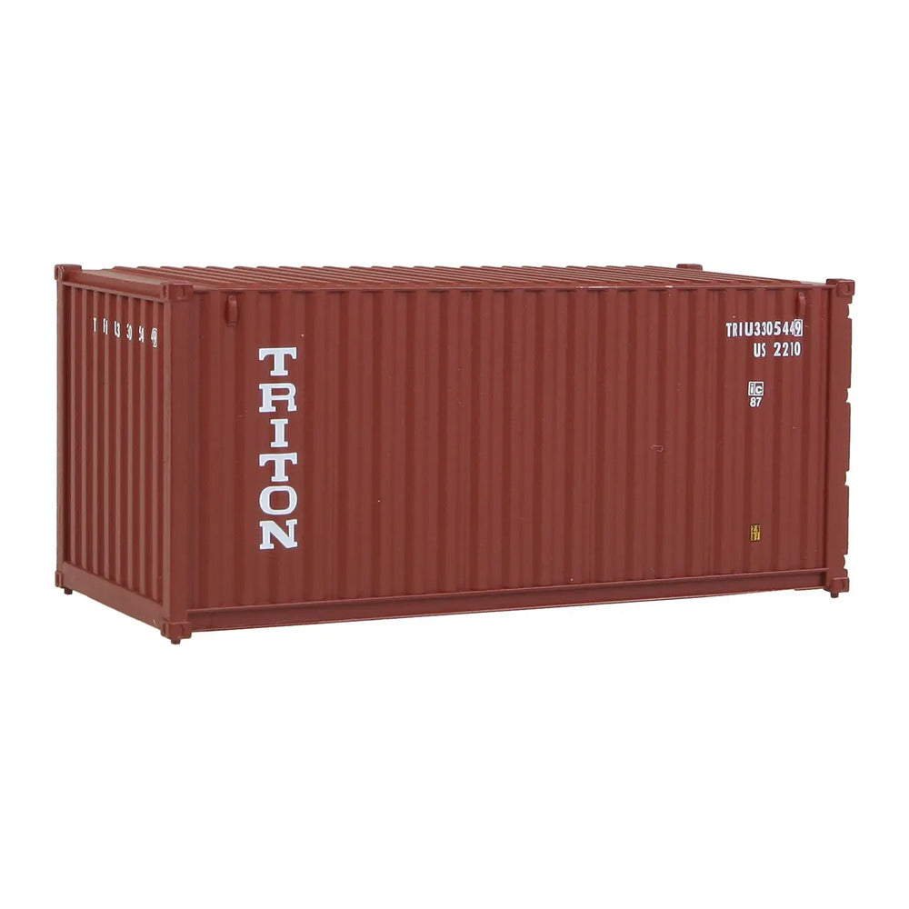 Walthers SceneMaster 949-8053 HO 20' Corrugated Container Triton