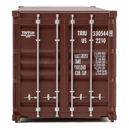 Walthers SceneMaster 949-8053 HO 20' Corrugated Container Triton