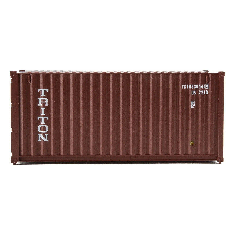 Walthers SceneMaster 949-8053 HO 20' Corrugated Container Triton