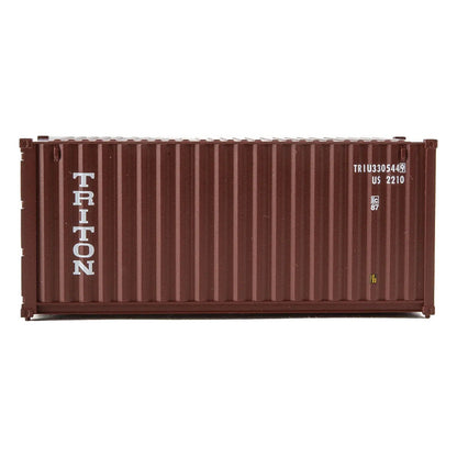 Walthers SceneMaster 949-8053 HO 20' Corrugated Container Triton