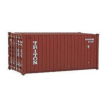 Walthers SceneMaster 949-8053 HO 20' Corrugated Container Triton