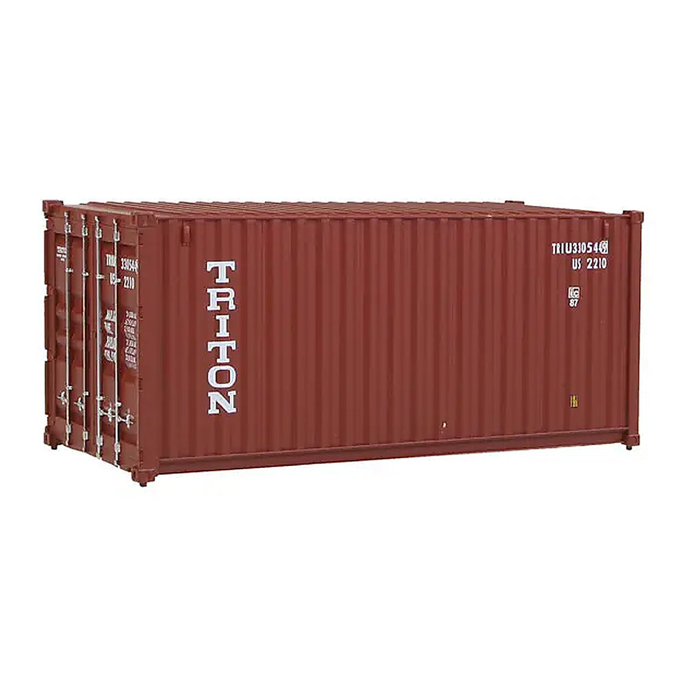 Walthers SceneMaster 949-8053 HO 20' Corrugated Container Triton