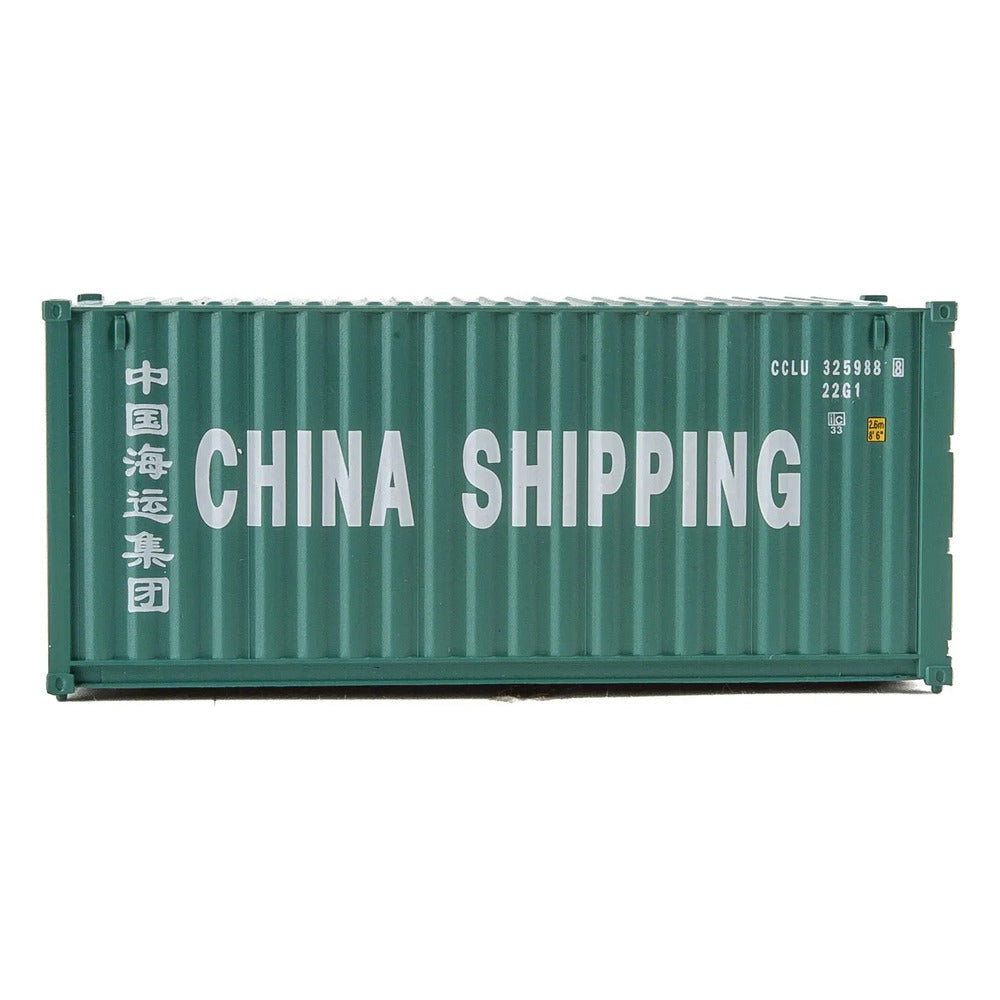 Walthers SceneMaster 8056 HO 20' Container China Shipping