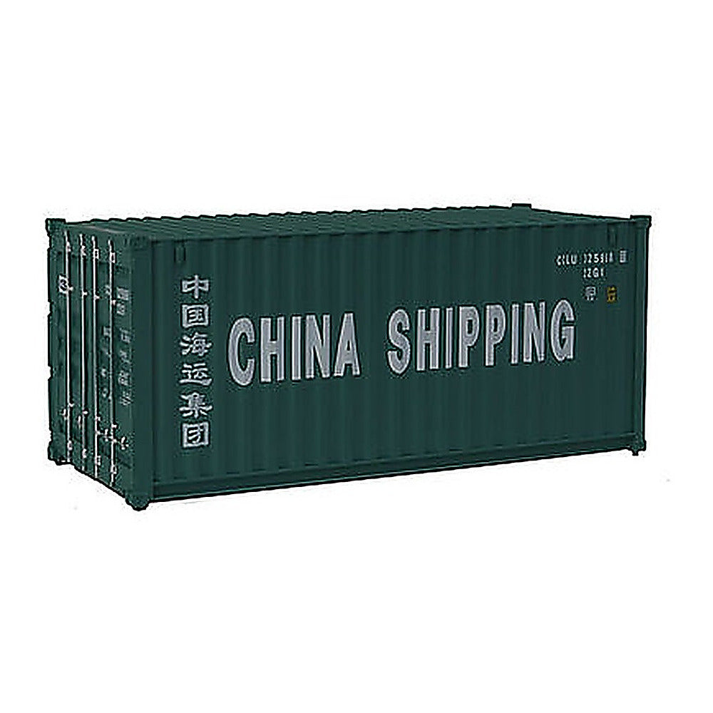 Walthers SceneMaster 8056 HO 20' Container China Shipping