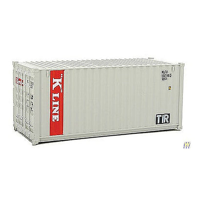 Walthers SceneMaster 8065 HO 20' Container K-Line