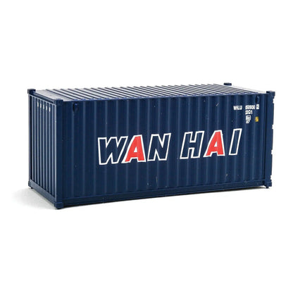 Walthers SceneMaster 8066 HO 20' Container Wan Hai