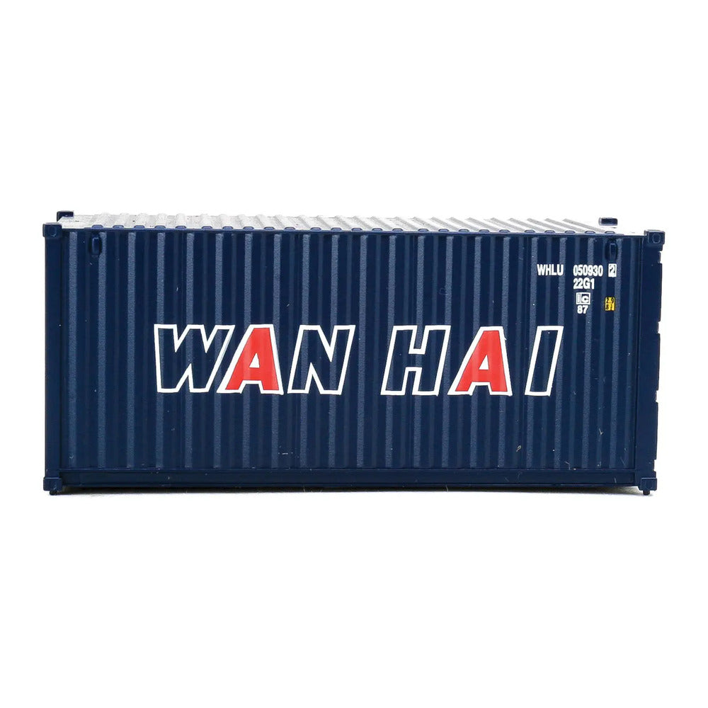 Walthers SceneMaster 8066 HO 20' Container Wan Hai