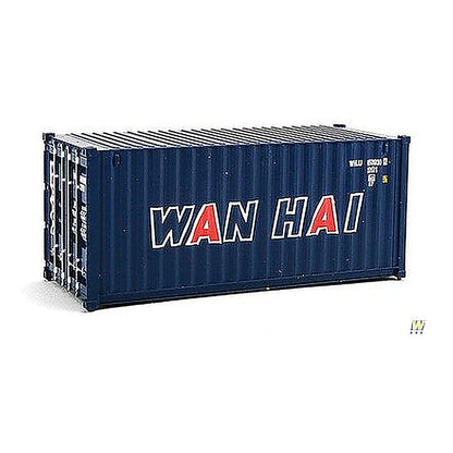 Walthers SceneMaster 8066 HO 20' Container Wan Hai