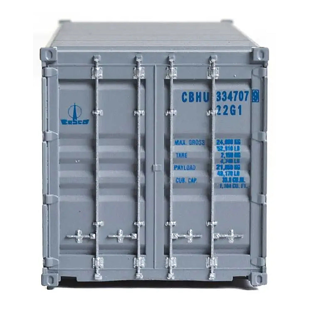 Walthers SceneMaster 949-8071 HO 20' Corrugated Container - COSCO