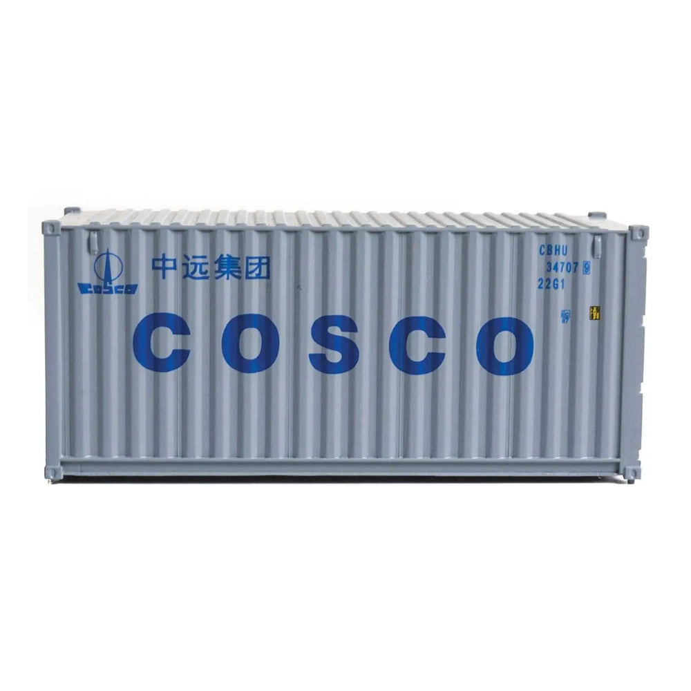 Walthers SceneMaster 949-8071 HO 20' Corrugated Container - COSCO