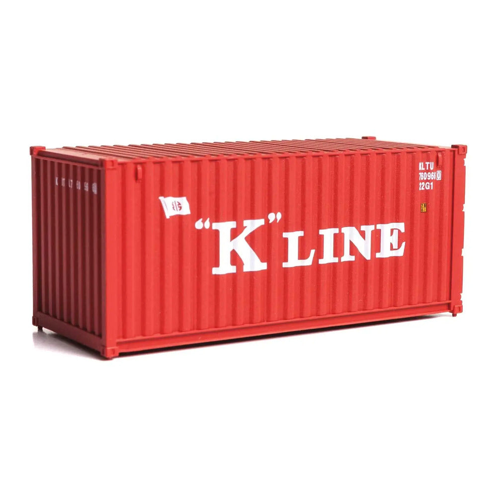 Walthers SceneMaster 949-8073 HO 20' Corrugated Container - K-Line