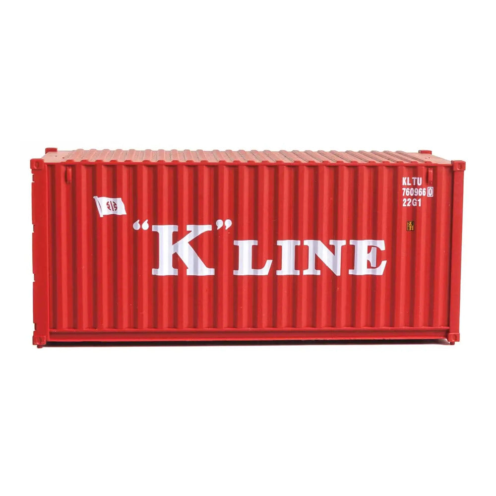Walthers SceneMaster 949-8073 HO 20' Corrugated Container - K-Line