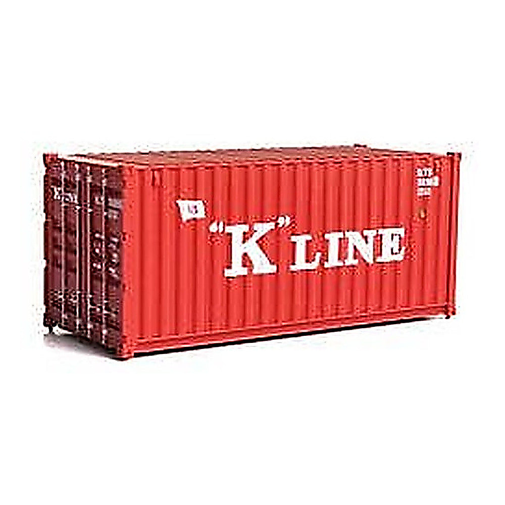Walthers SceneMaster 949-8073 HO 20' Corrugated Container - K-Line
