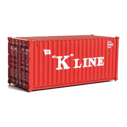 Walthers SceneMaster 949-8073 HO 20' Corrugated Container - K-Line